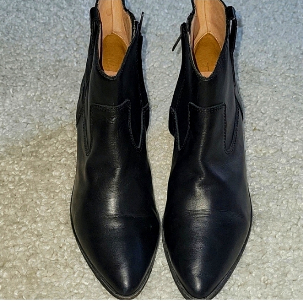 MADEWELL LONNIE LEATHER BOOTIE SIZE 9 - Picture 2 of 16